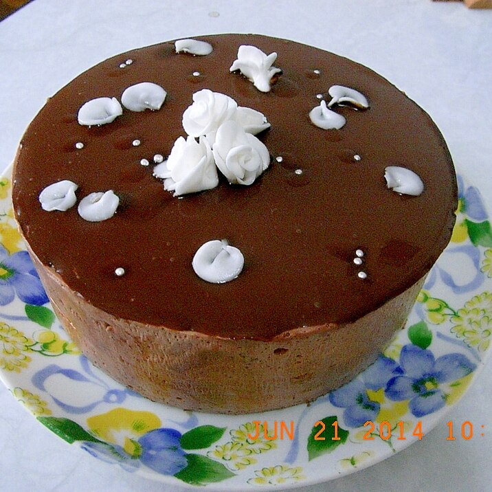 ラズベリー風味のチョコレートケーキ レシピ 作り方 By スノチャ 楽天レシピ